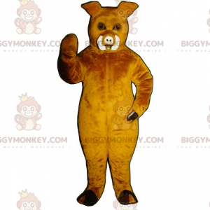 Traje de mascote de animais da floresta BIGGYMONKEY™ - Javali –