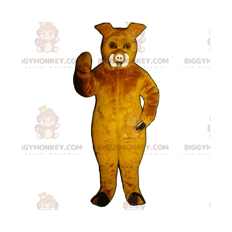 BIGGYMONKEY™ Costume Mascotte Animali della Foresta - Cinghiale