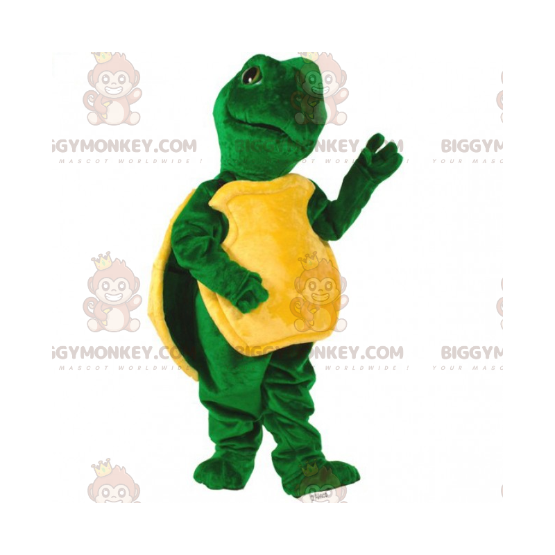 BIGGYMONKEY™ Forest Animals Mascot Costume - Turtle with yellow