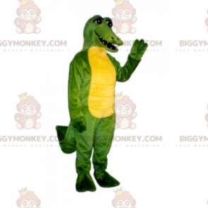 Traje de mascote de animais da selva BIGGYMONKEY™ - crocodilo