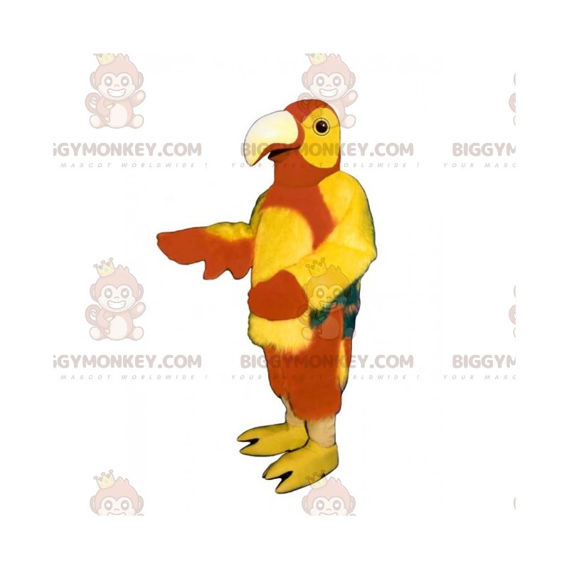 BIGGYMONKEY™ Jungle dieren mascottekostuum - veelkleurige