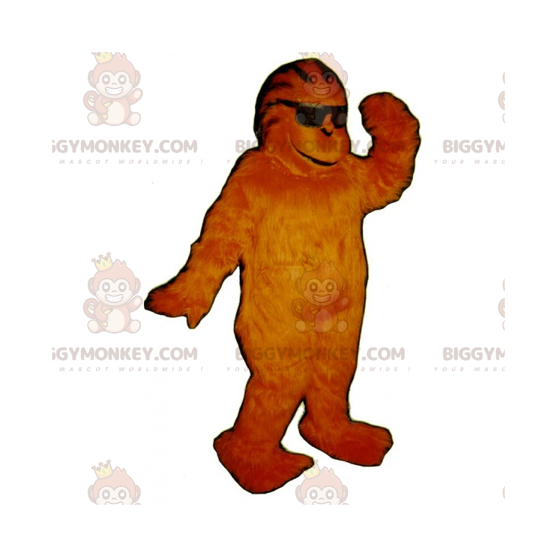 Κοστούμι μασκότ BIGGYMONKEY™ Jungle Animals - Spectacled Monkey