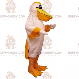 BIGGYMONKEY™ Zeedier-mascottekostuum - Pelikaan -
