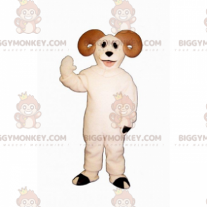 Montage Animal BIGGYMONKEY™ Maskottchenkostüm – Widder mit