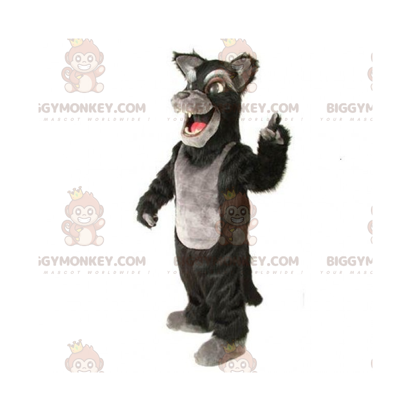 Costume de mascotte BIGGYMONKEY™ animaux de la montage - Loup
