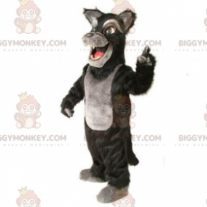 BIGGYMONKEY™ Animals of the Mount Mascot -asu - Wild Wolf -