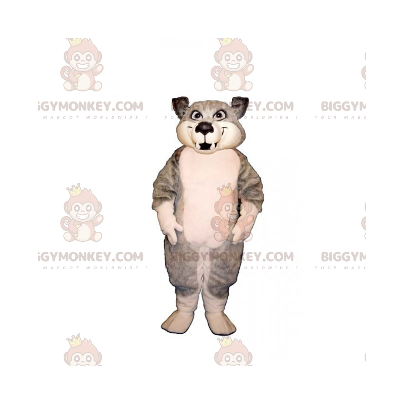 Mountain Animals BIGGYMONKEY™ Mascot Costume - Baby Wolf –