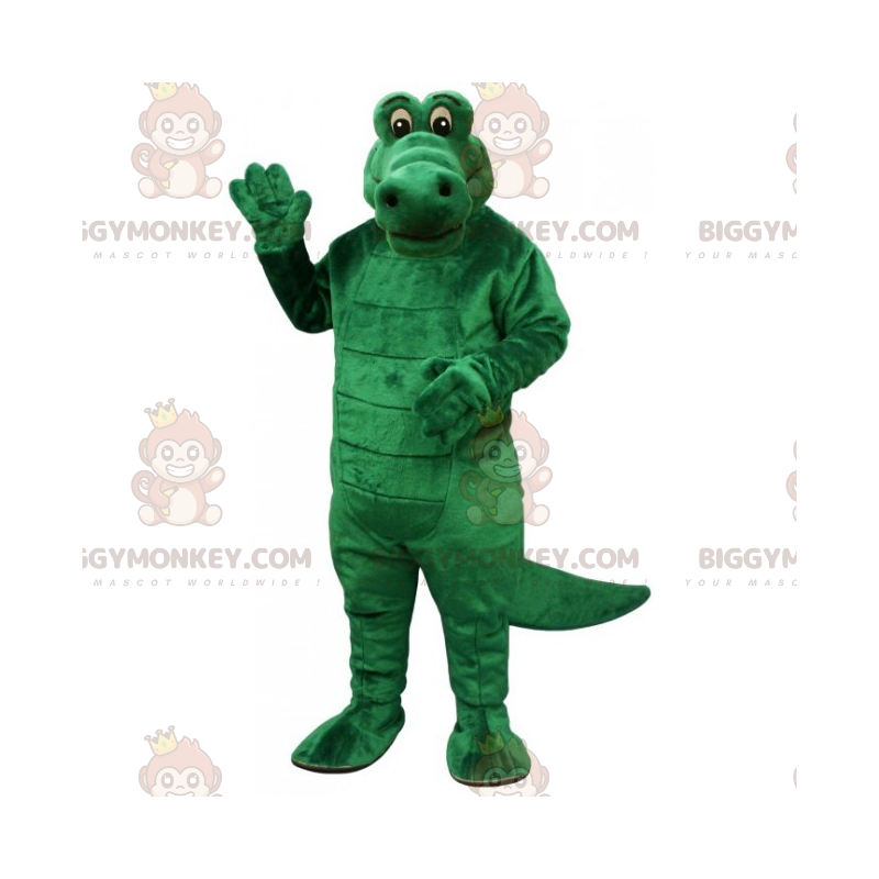 BIGGYMONKEY™ Savanna Animals Maskotdräkt - Krokodil -
