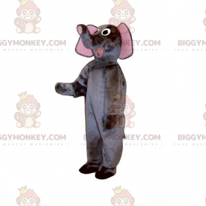 Traje de mascote de animais da savana BIGGYMONKEY™ - elefante –