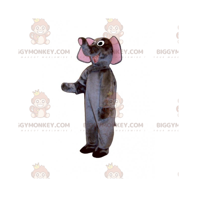 BIGGYMONKEY™ Savanna Animals Maskotdräkt - Elefant -