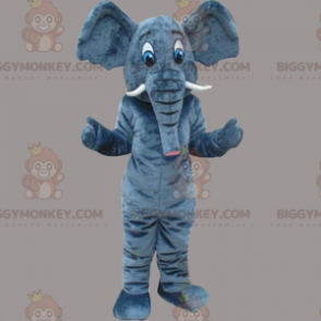 BIGGYMONKEY™ Savanna Animalsin maskottiasu - Elefantti ja