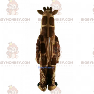 Traje de mascote de animais da savana BIGGYMONKEY™ - Girafa –