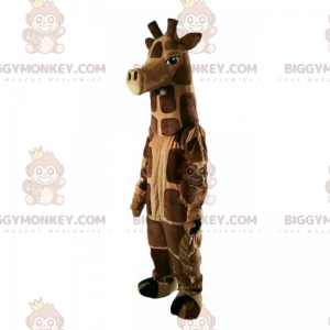 BIGGYMONKEY™ Savanna Animalsin maskottiasu - kirahvi -