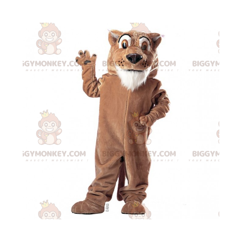 BIGGYMONKEY™ Savanna Animals Maskotdräkt - Lejoninna -