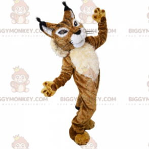 Costume de mascotte BIGGYMONKEY™ animaux de la savane - Lynx