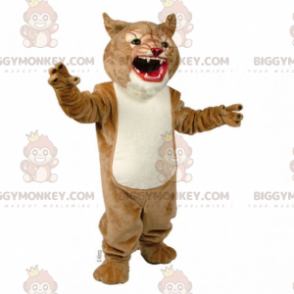 BIGGYMONKEY™ Savanna Animals Mascot Costume - Fierce Panther –