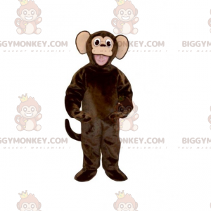 BIGGYMONKEY™ Savannentier-Maskottchen-Kostüm – Affe -