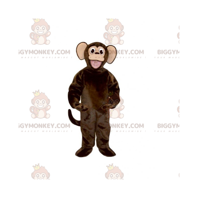 Traje de mascote de animais da savana BIGGYMONKEY™ - Macaco –