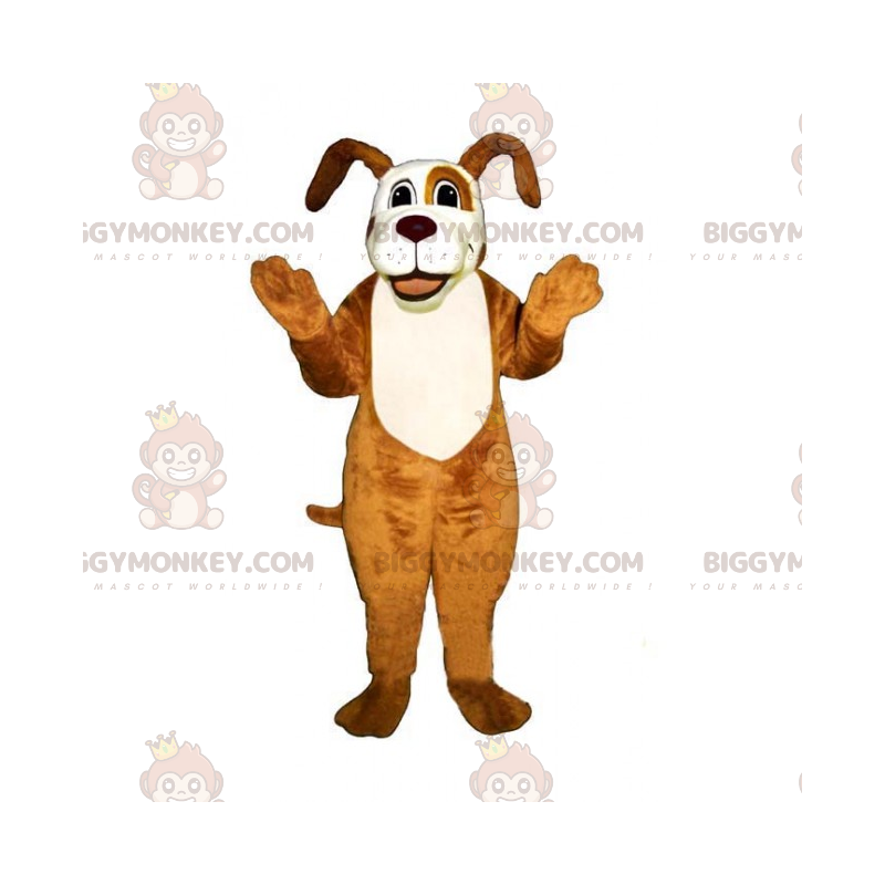 BIGGYMONKEY™ Haustier-Maskottchen-Kostüm – Beagle -