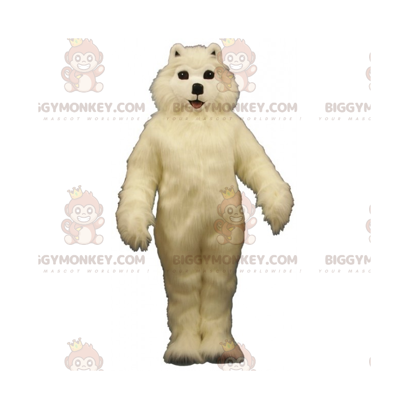 BIGGYMONKEY™ Pet Mascot Costume - Bichon maltesisk -