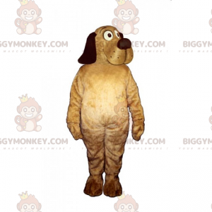 Fato de mascote BIGGYMONKEY™ - cão com focinho fofo –