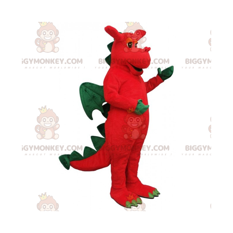 BIGGYMONKEY™ Phantastische Tierwesen Maskottchenkostüm – Drache