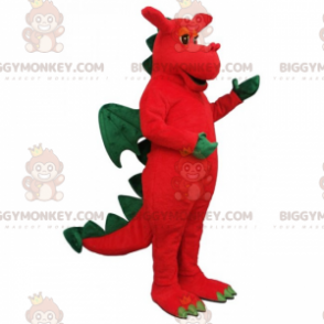 BIGGYMONKEY™ Phantastische Tierwesen Maskottchenkostüm – Drache