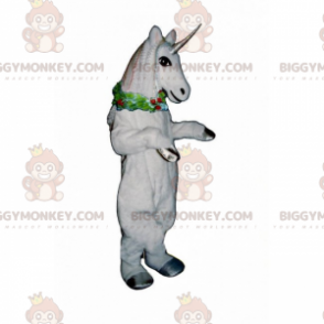 BIGGYMONKEY™ Costume da mascotte Animali fantastici - Unicorno