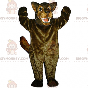 Vilda djur BIGGYMONKEY™ Maskotdräkt - Stor varg - BiggyMonkey