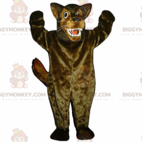 Disfraz de mascota BIGGYMONKEY™ de animal salvaje - Lobo grande