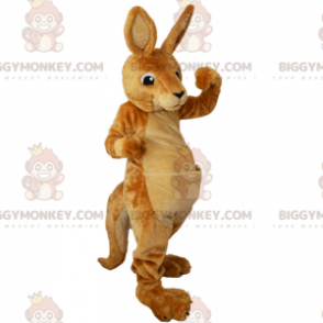 Wild Animal BIGGYMONKEY™ maskotkostume - kænguru med pose -