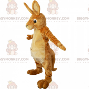 Wild Animal BIGGYMONKEY™ maskotkostume - kænguru med pose -