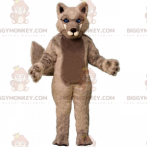 BIGGYMONKEY™ villieläinten maskottiasu - susi - Biggymonkey.com