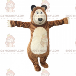 Wild Animal BIGGYMONKEY™ Mascot Costume - Brown Bear -