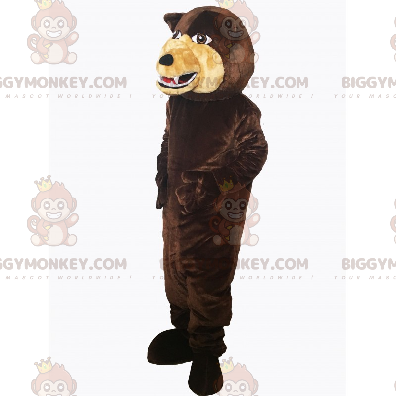 Kostým maskota BIGGYMONKEY™ Divoké zvíře – Divoký medvěd –