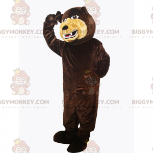 Wild Animal BIGGYMONKEY™ Mascottekostuum - Fierce Bear -