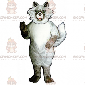 Kostium maskotka górskie dzikie zwierzęta BIGGYMONKEY™ — Wilk -