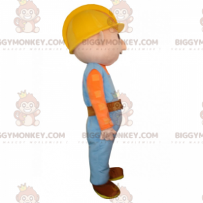 BIGGYMONKEY™ Bob der Baumeister-Maskottchen-Kostüm -