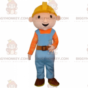 BIGGYMONKEY™ Bob der Baumeister-Maskottchen-Kostüm -