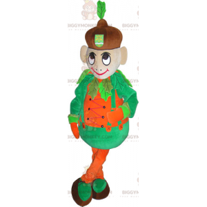 Costume de mascotte BIGGYMONKEY™ Bonhomme Citrouille -