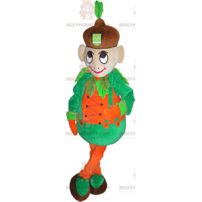 Disfraz de mascota de hombre calabaza BIGGYMONKEY™ -