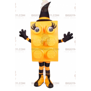 Costume de mascotte BIGGYMONKEY™ brique de lego - Sorcière