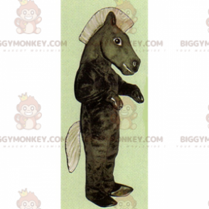 Costume de mascotte BIGGYMONKEY™ cheval avec grande crinière -