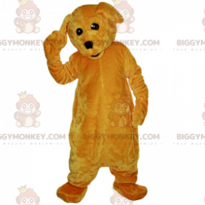 BIGGYMONKEY™ Weiches braunes Hundemaskottchen-Kostüm -