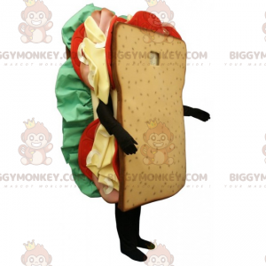 BIGGYMONKEY™ club sandwich mascot costume – Biggymonkey.com