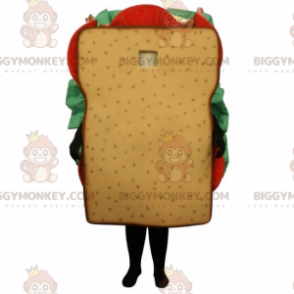 BIGGYMONKEY™ club sandwich mascot costume - Biggymonkey.com