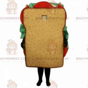 Costume de mascotte BIGGYMONKEY™ club sandwich - Biggymonkey.com