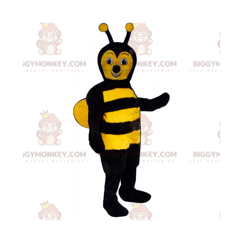 Disfraz de mascota BIGGYMONKEY™ de abeja peluda suave -