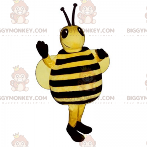 Große geflügelte Biene BIGGYMONKEY™ Maskottchen-Kostüm -