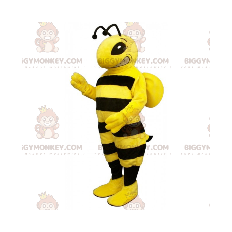 Big Stripe Bee BIGGYMONKEY™ maskottiasu - Biggymonkey.com